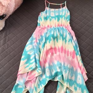 The children’s place colorful dress size 7/8